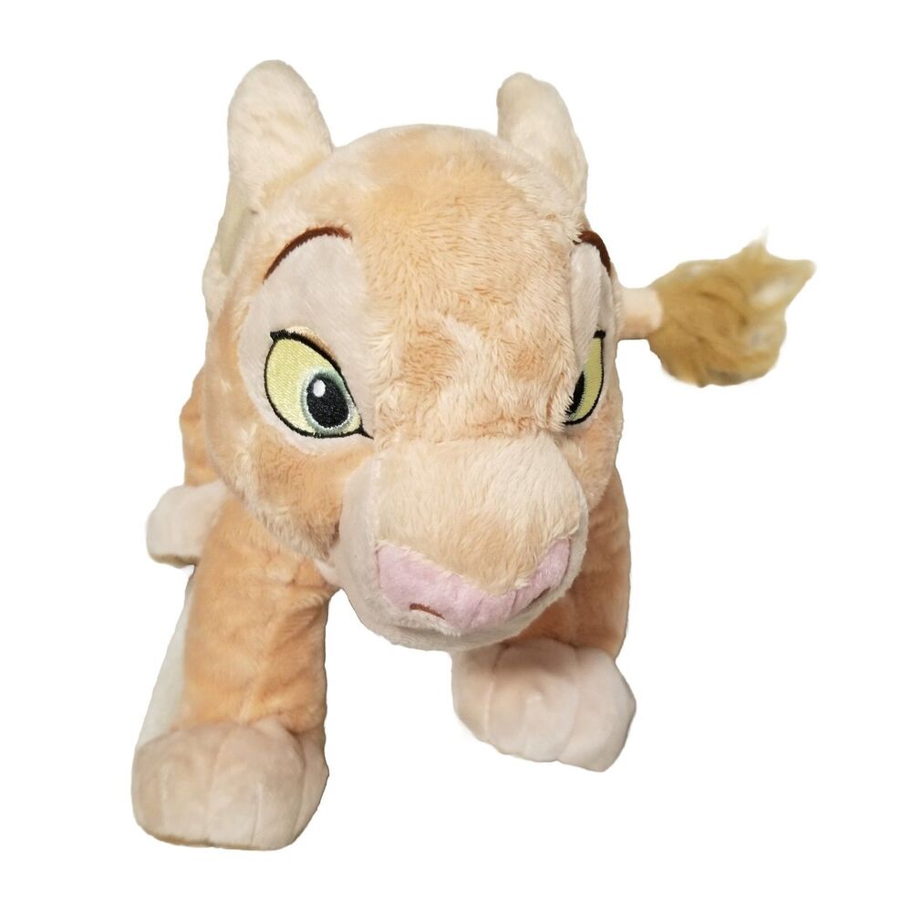 Walt Disney Store Simba Lion King Plush 15" Tan